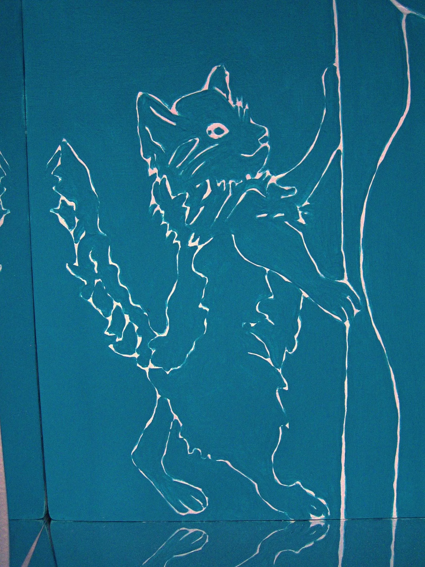 Scenes for My Affection (turquoise) (detail)