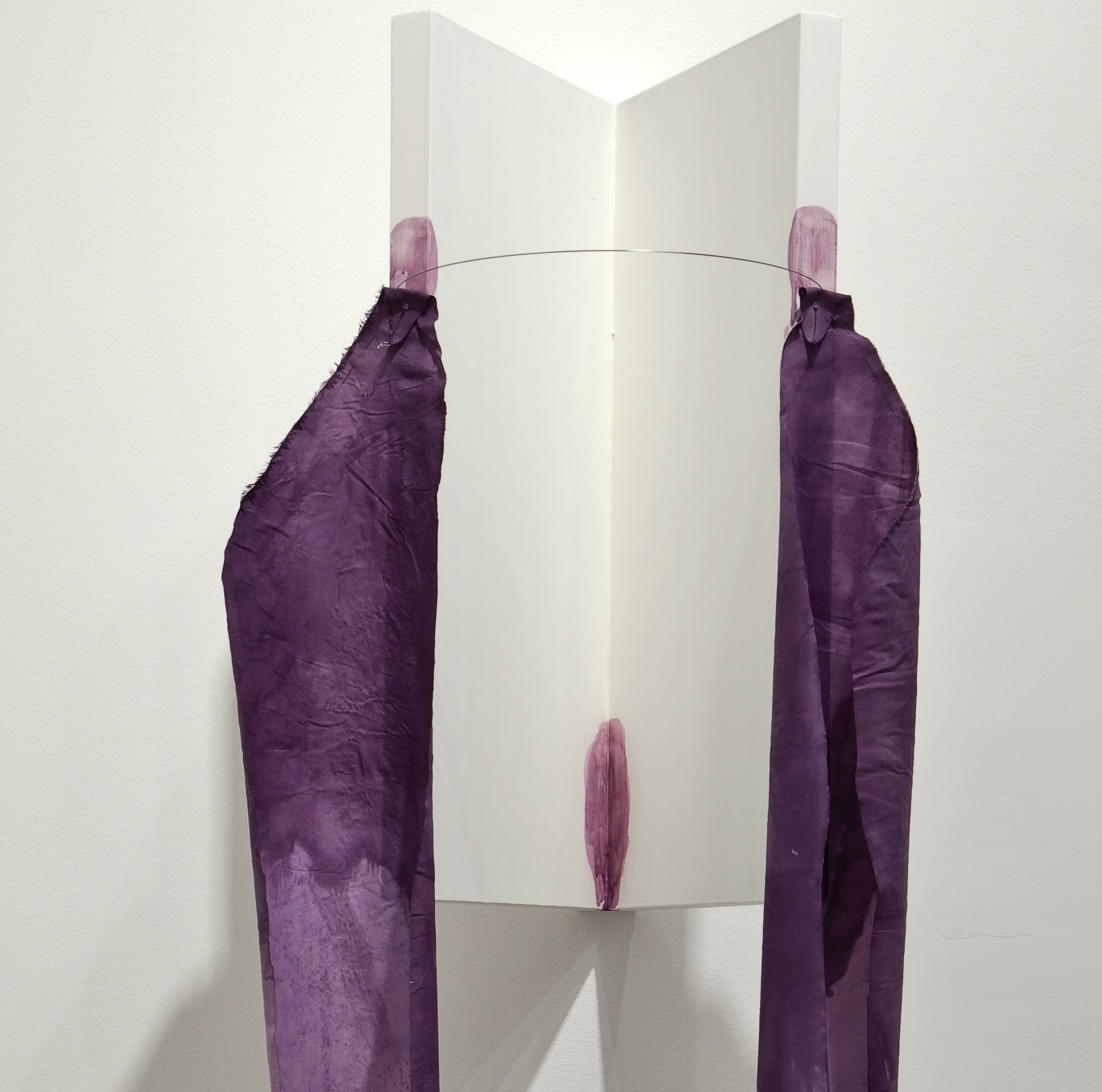 The Fold Heads, No. 7, Feelin’ Lo (purple tears) (detail)