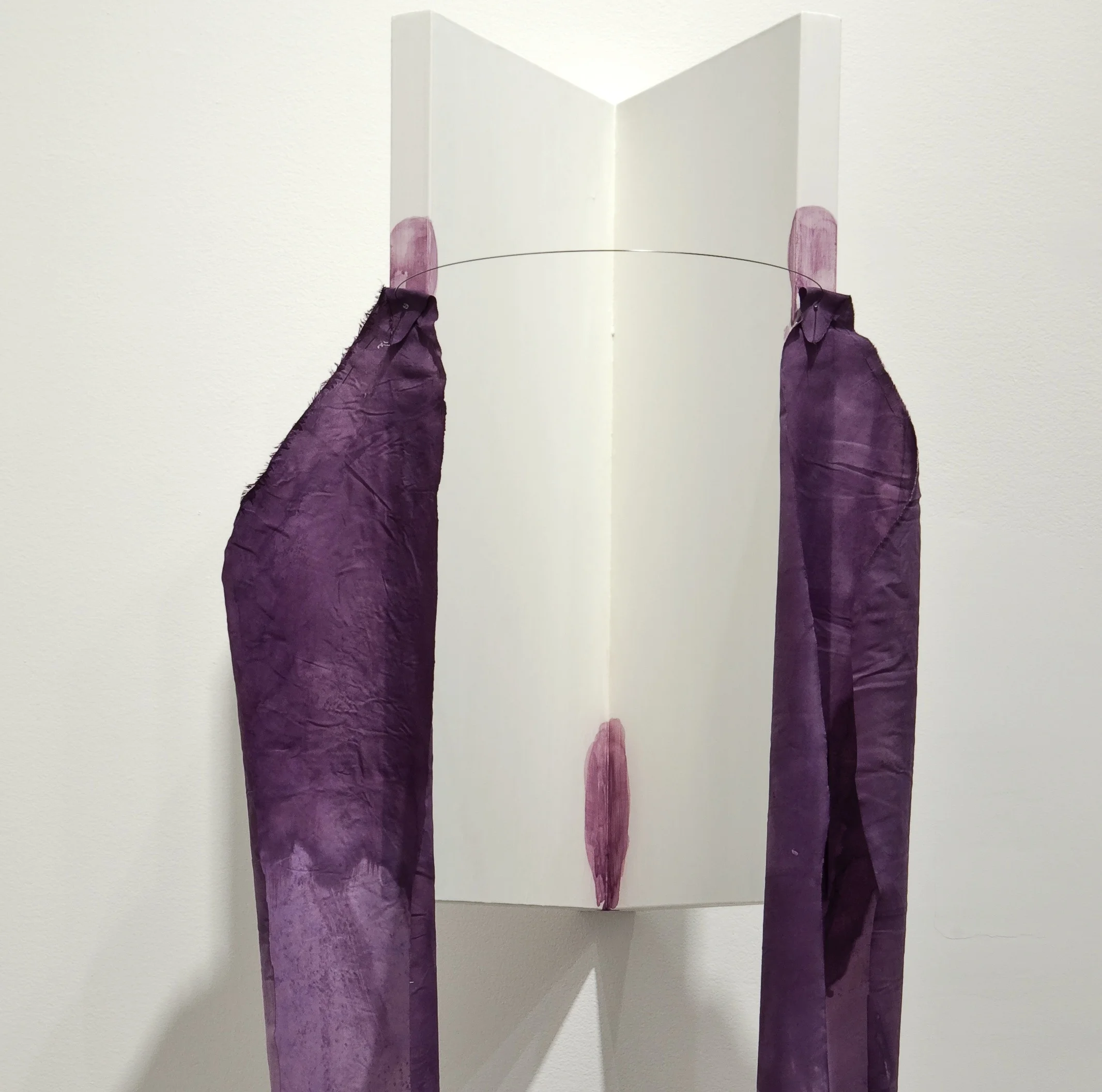 The Fold Heads, No. 7, Feelin’ Lo (purple tears) (detail)