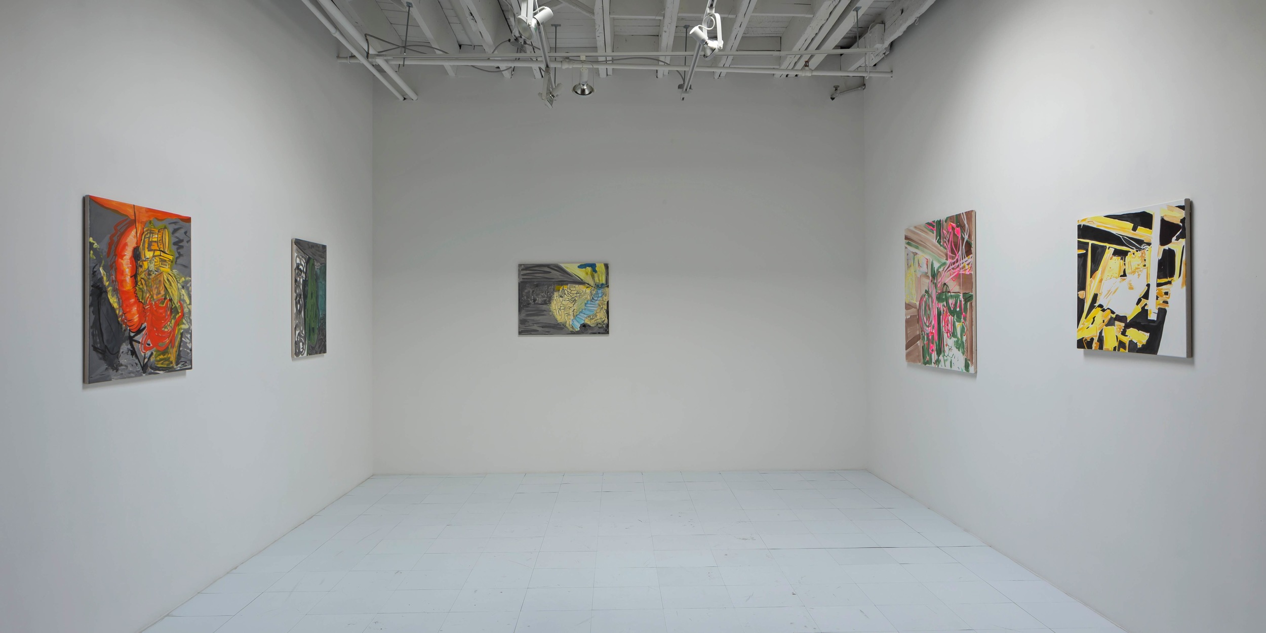 The Basement Piles (installation view)