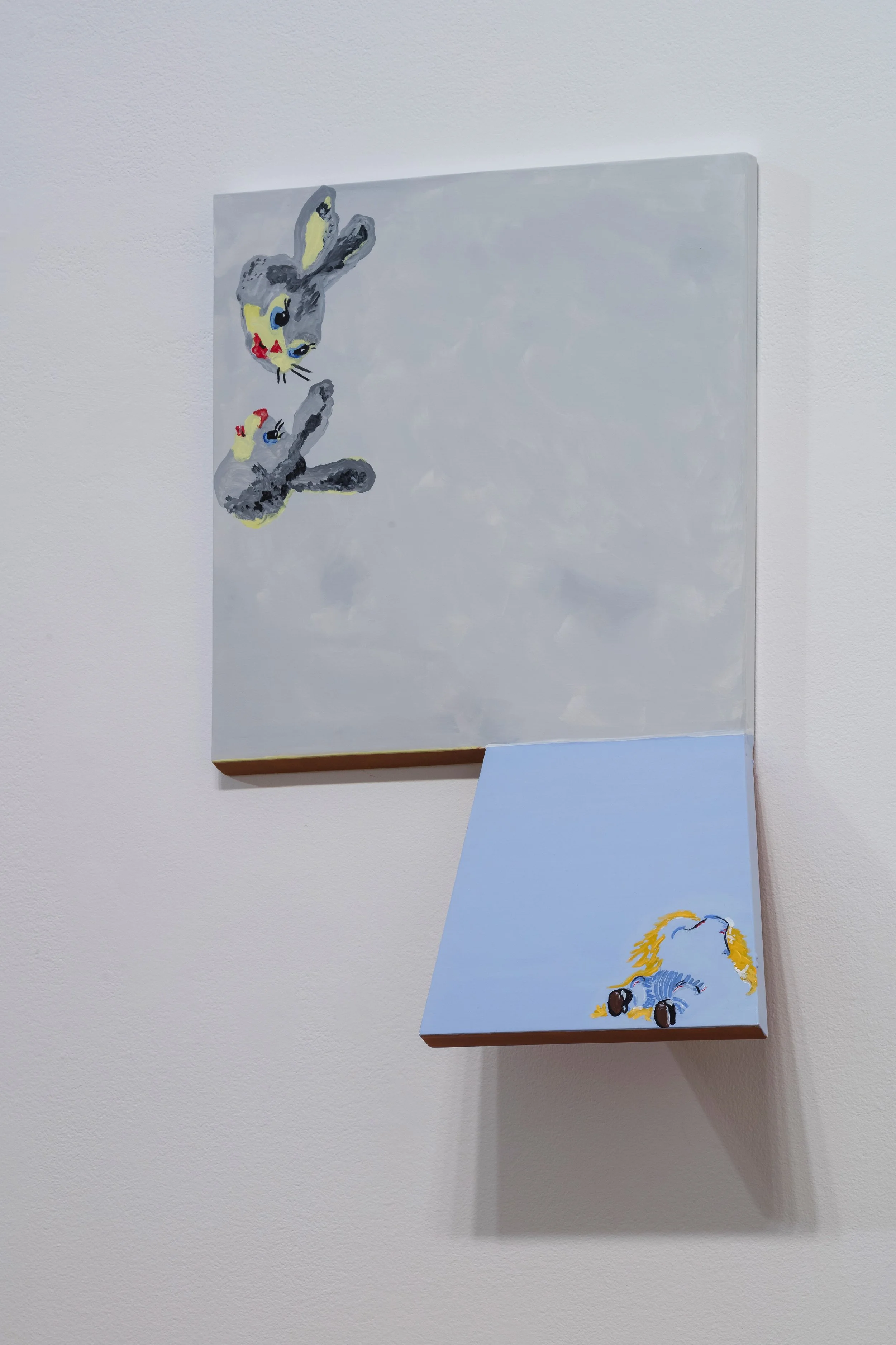 Two Bunnies from the Scewey Louie series