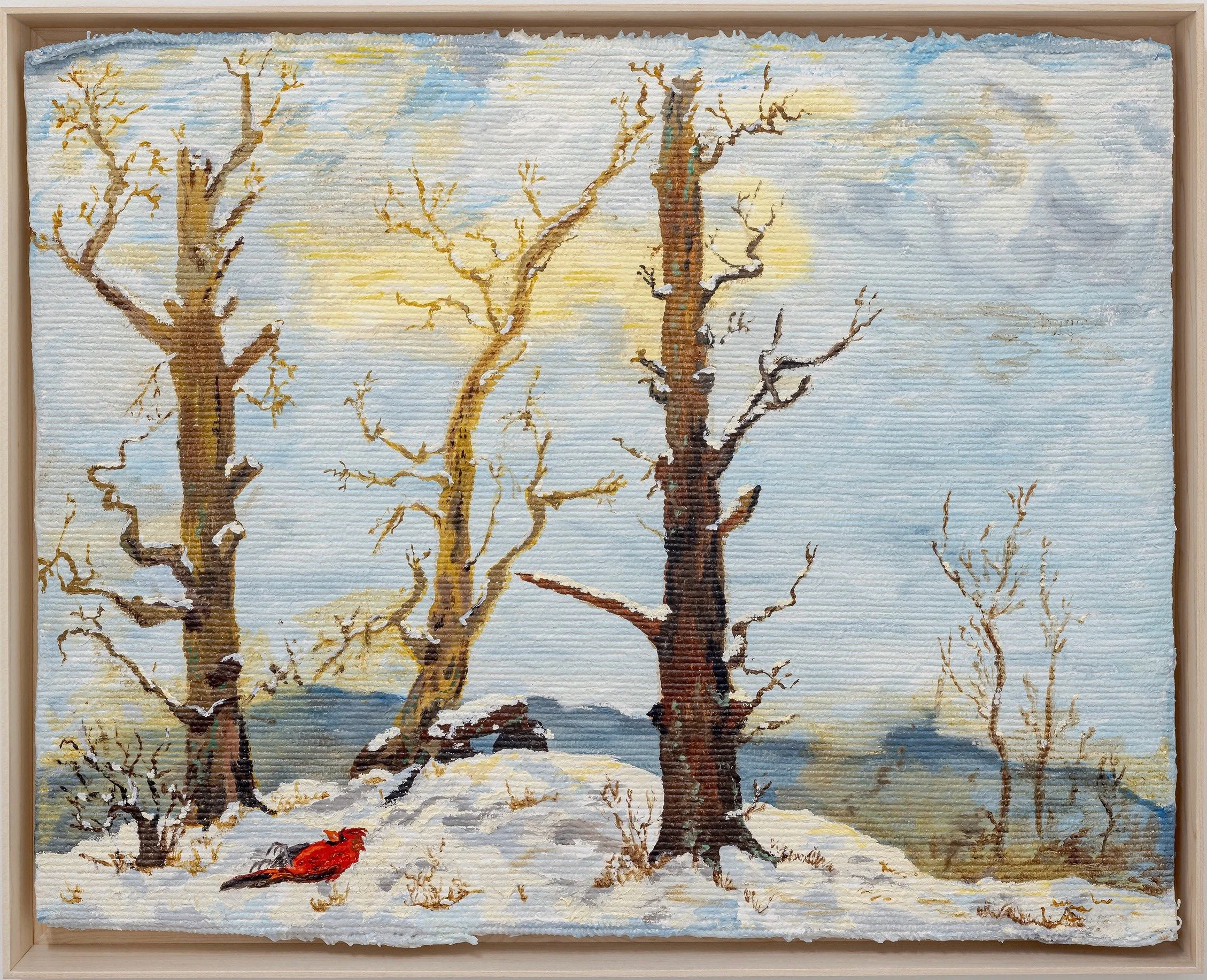 Caspar David Friedrich with Dead Cardinal