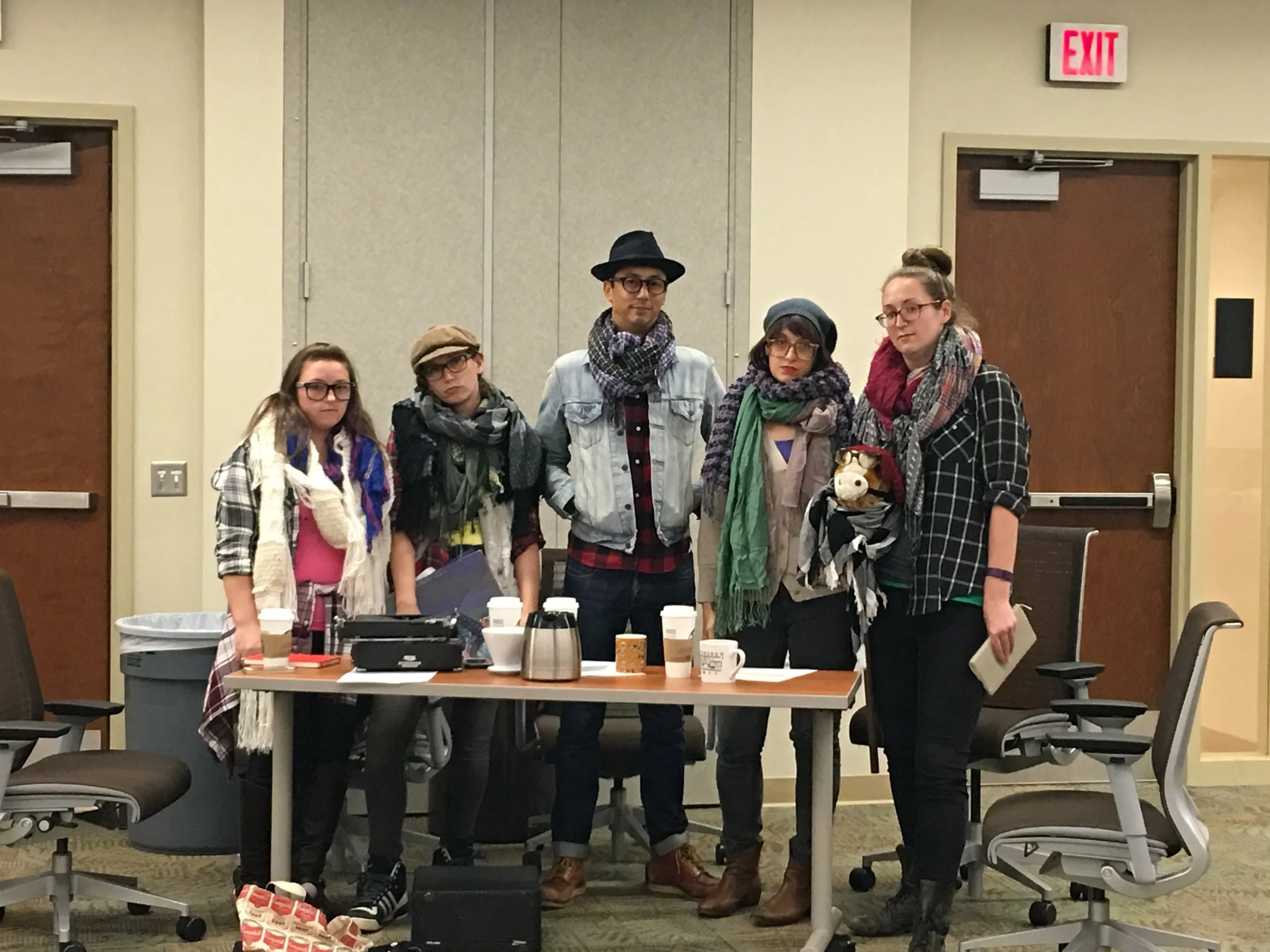 2016 MPIM Halloween Party - Hipster scientists