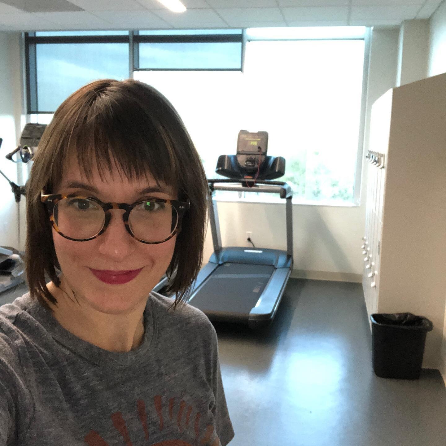 So thankful for this delightful new fitness room in MREB2. One less excuse to not workout (which is good because I typically need zero excuses) #tamuhealth