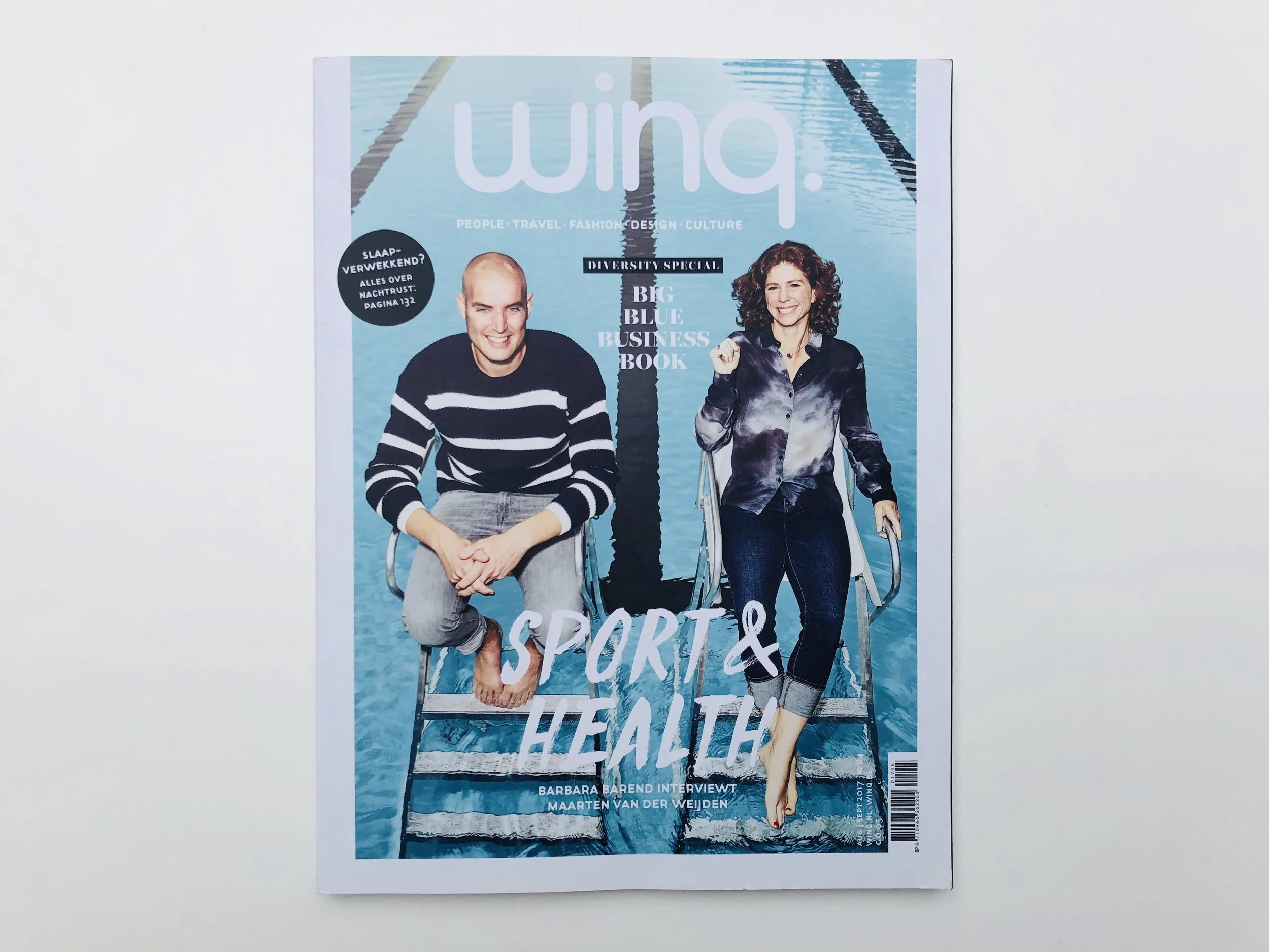 Special in LGBT magazine Winq to get credibility for the sponsorship