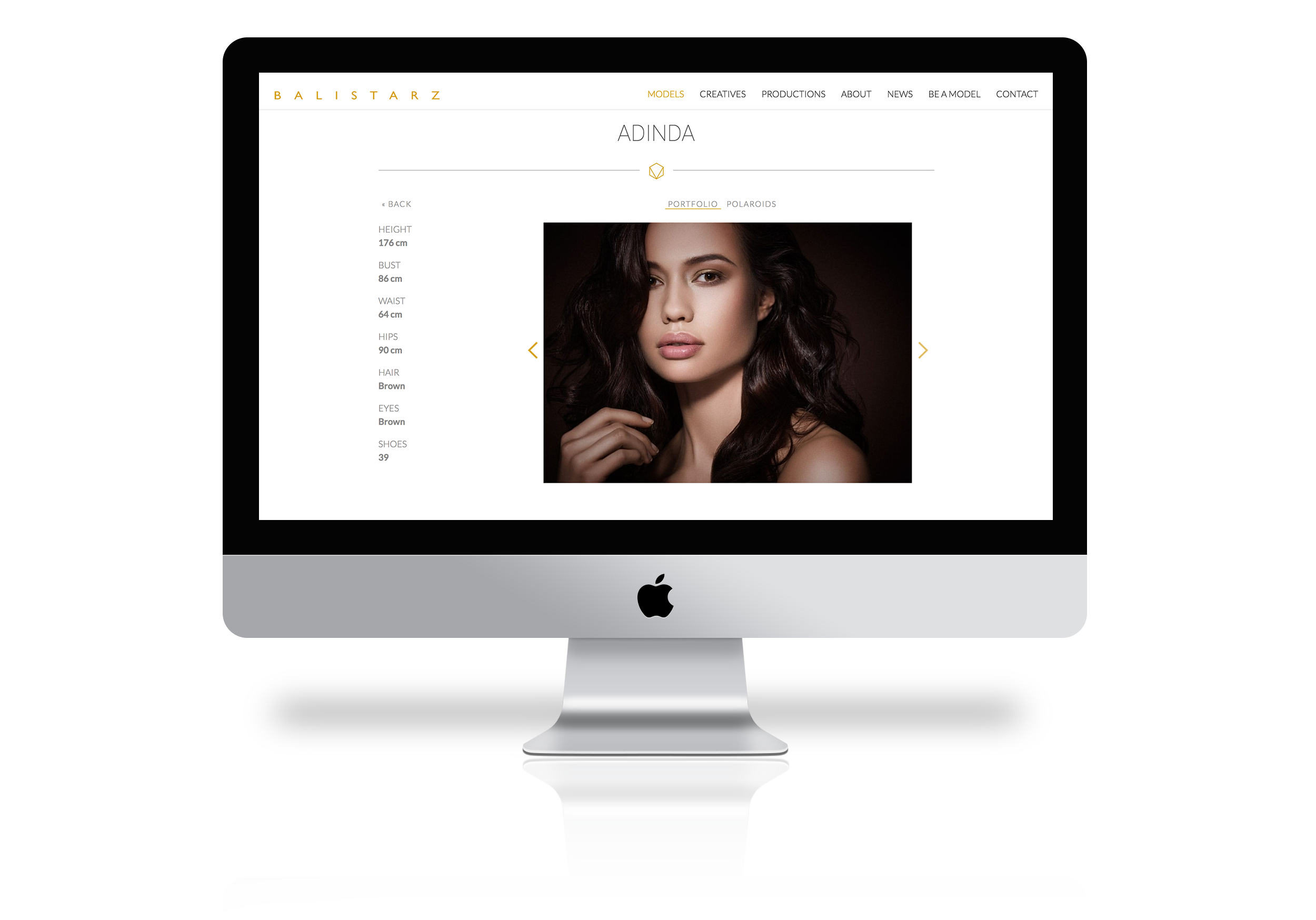 model page