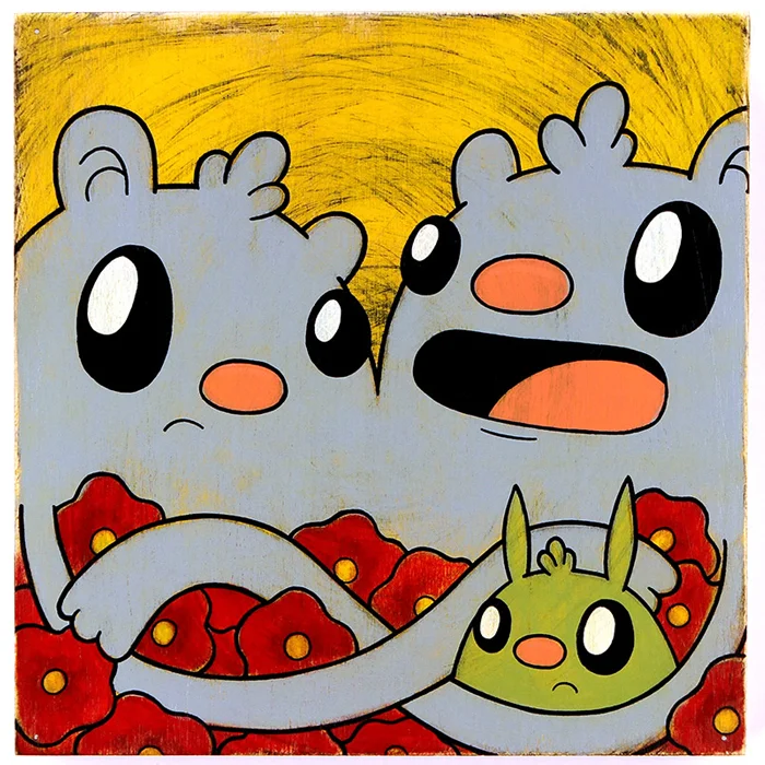 poppies and a bunny.jpg
