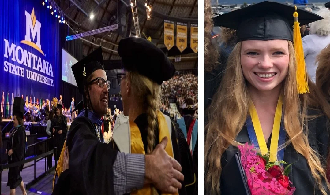 Dale Hansen and Trent Bushmaker graduate from MSU!