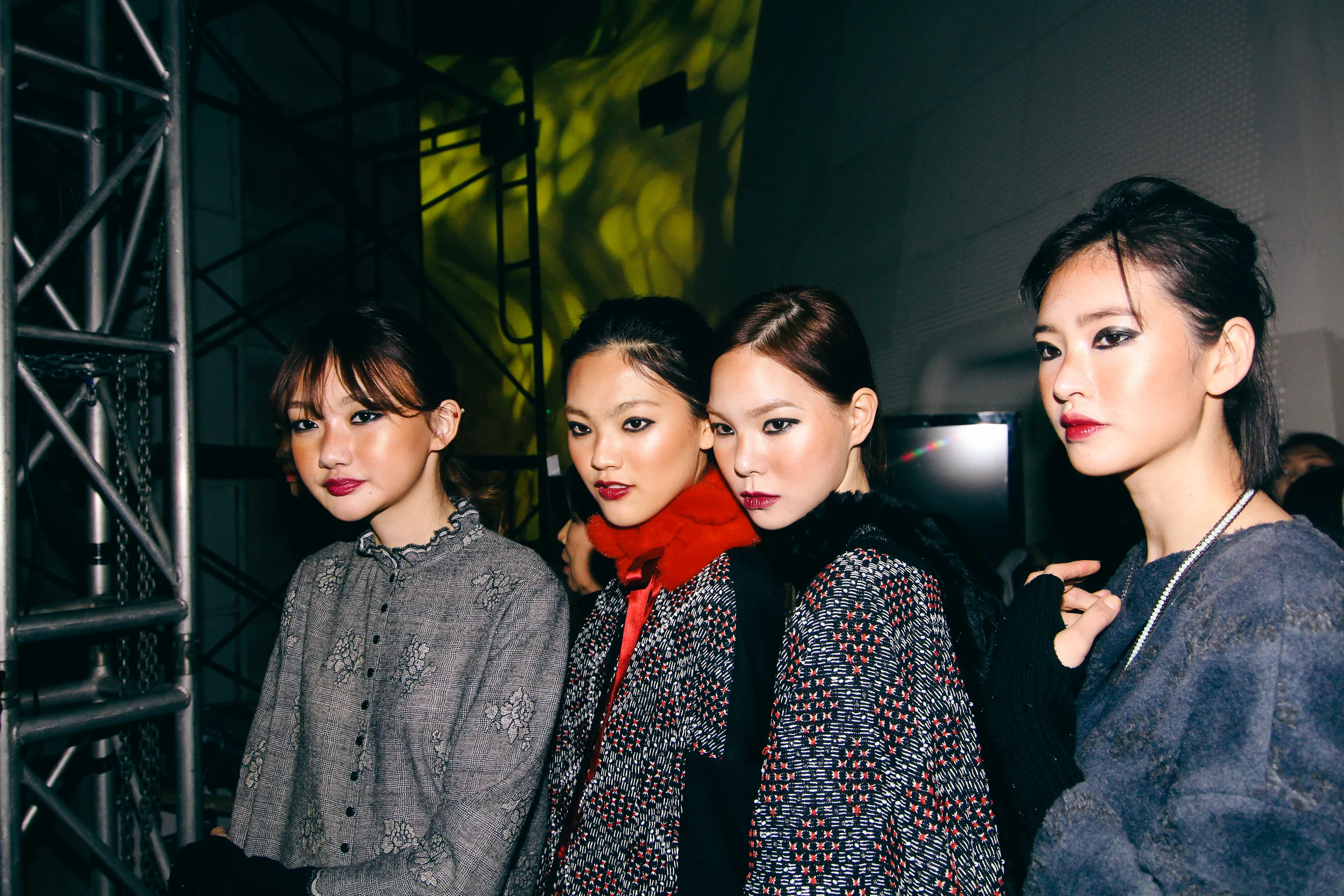 Backstage at Seoul Fashion Week FW15