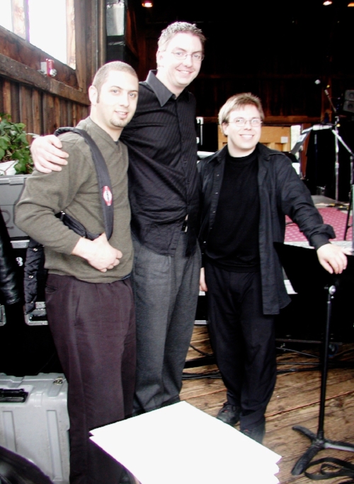 Pictured left to right: James Smith, Ian Hale, Daniel Pate