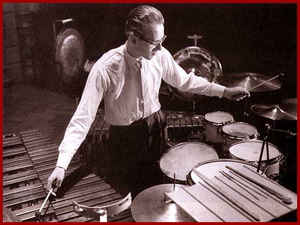 Christoph Caskel Performing "Zyklus" by Karlheinz Stockhausen