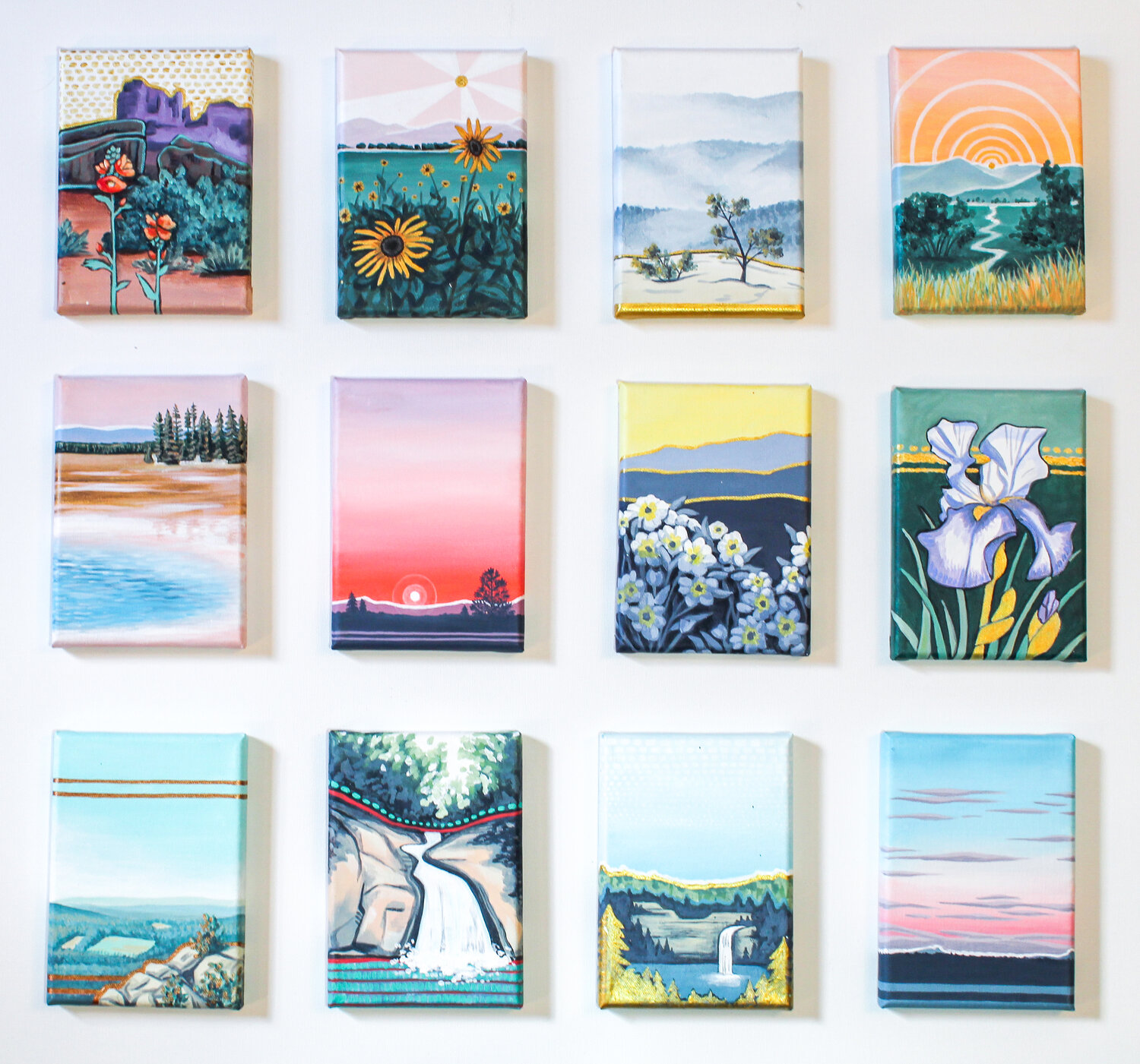 Mini Canvases — Blog — Veronica Vale