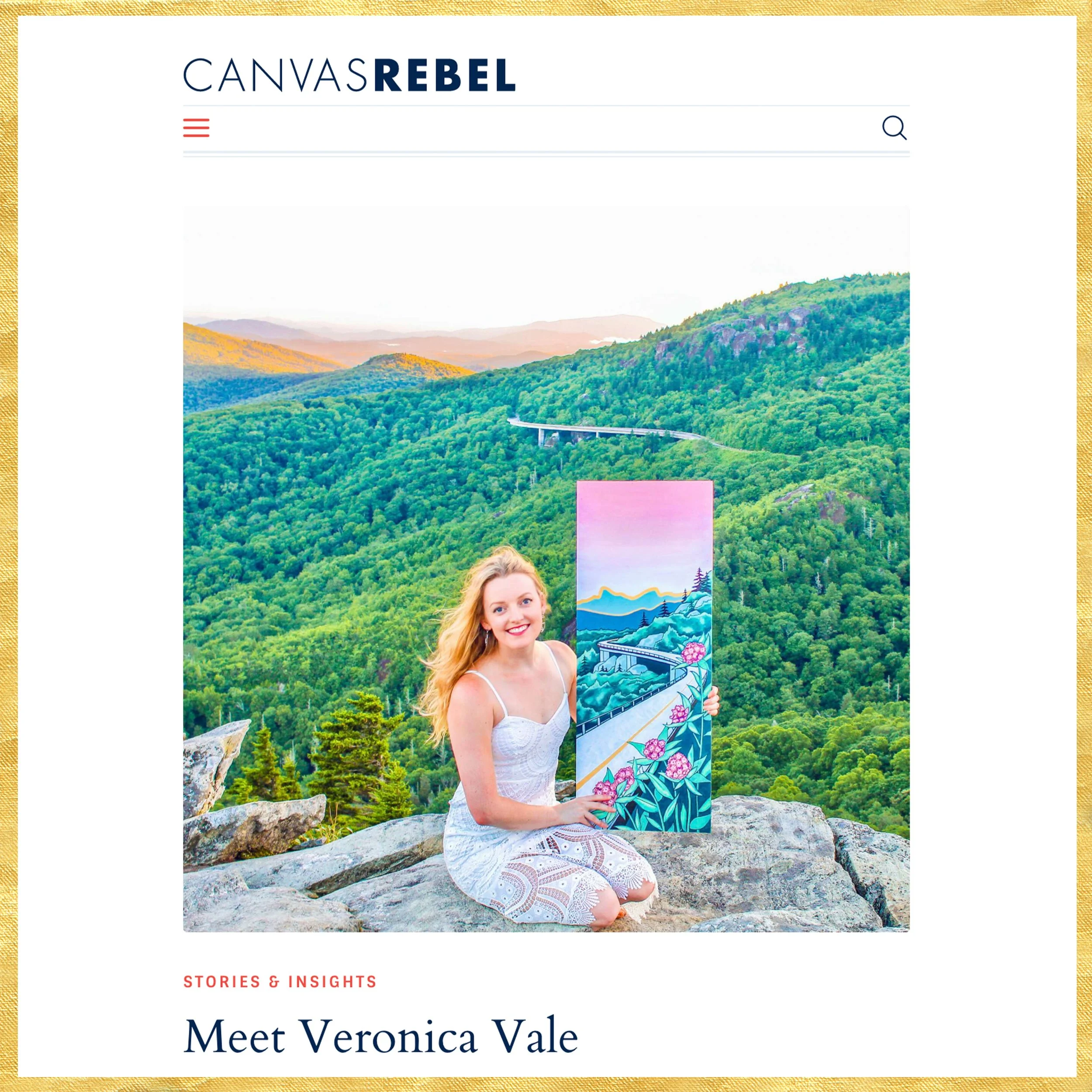 CanvasRebel Interview: Meet Veronica Vale
