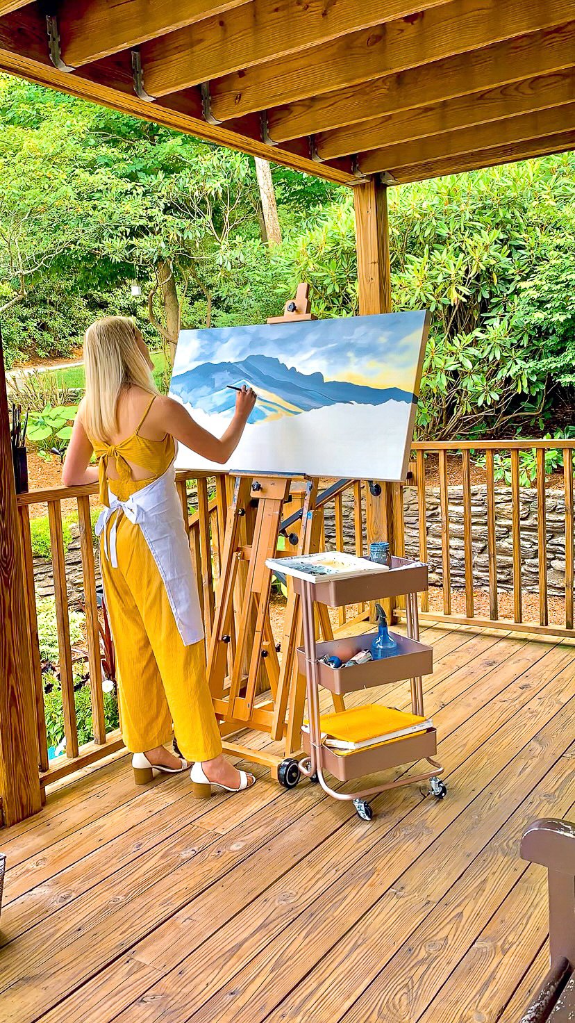 Edgewood Cottage_Painting Grandfather Mountain-2.jpg