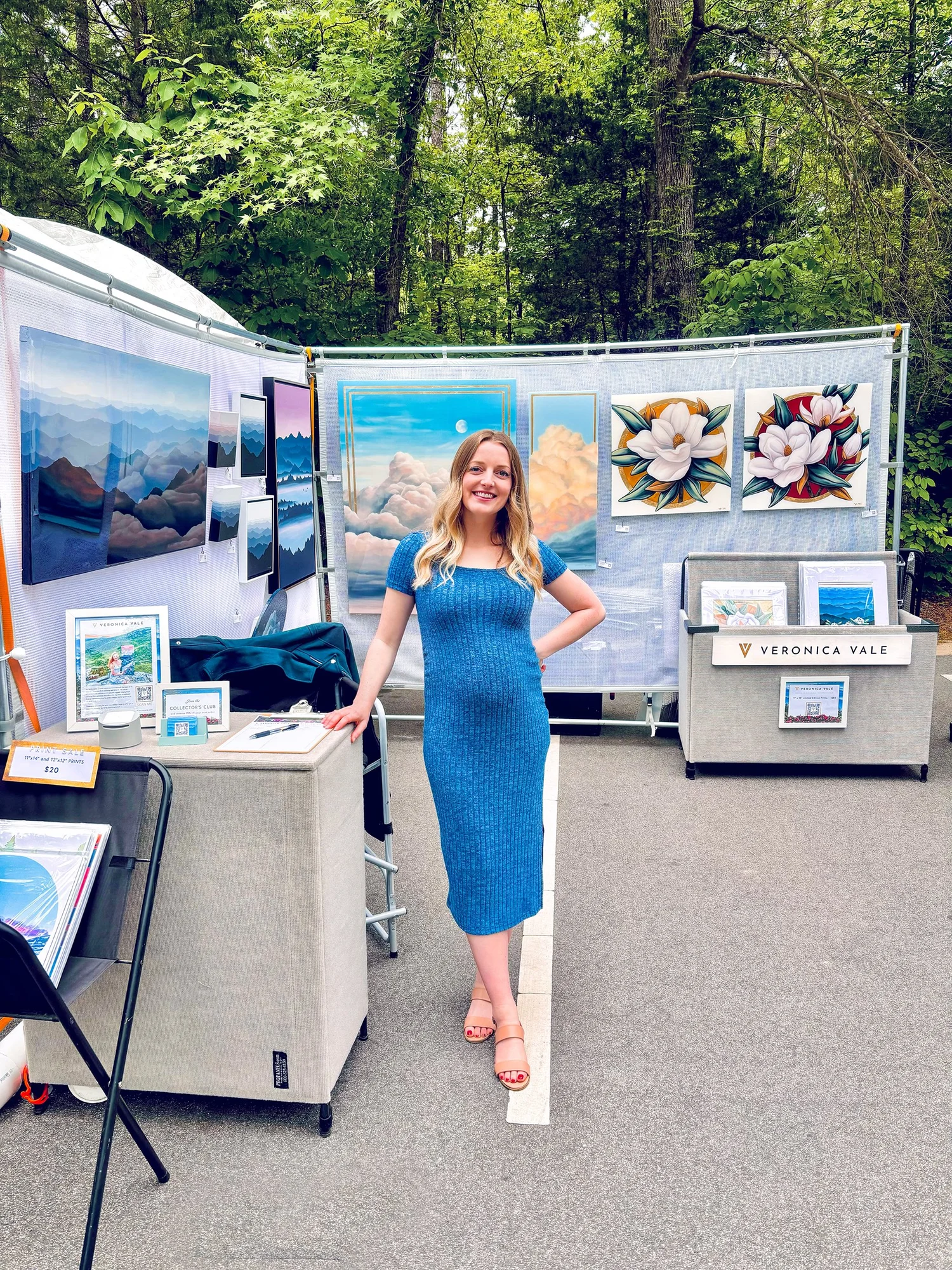 Spring Daze Arts Festival 2024 Cary, NC — Veronica Vale Art
