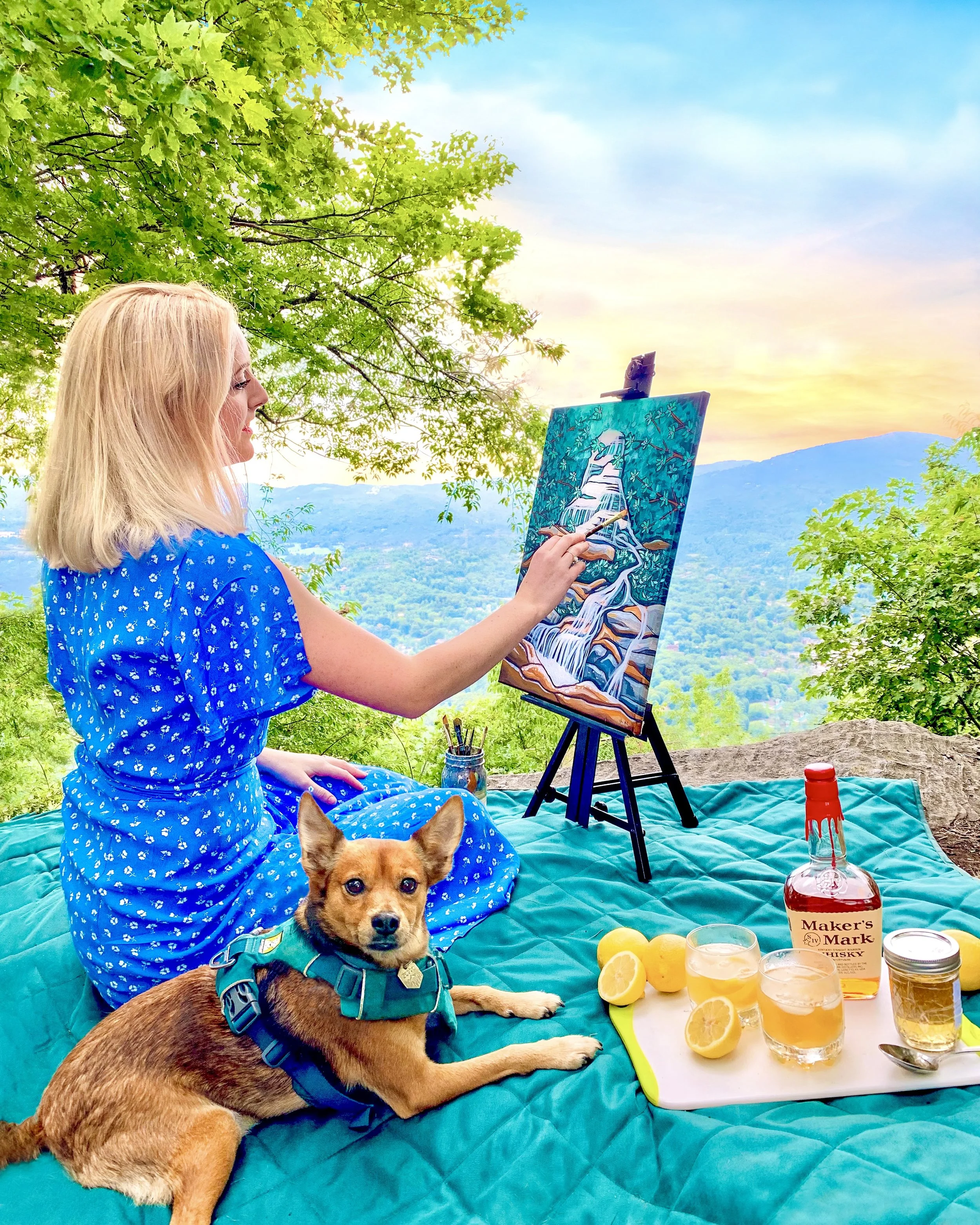 Maker's Mark "Art & Soul" Campaign — Veronica Vale Art