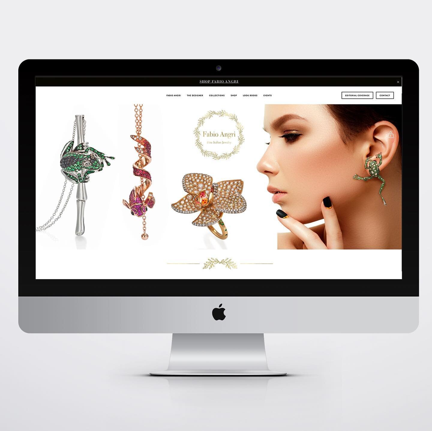 Website design created for the Fabio Angri brand. Letting the gorgeous jewellery speak for itself. 

Teaming with @kennedywoodmarketing on this amazing project. 

#logos #branding #design #njfoodtrucksrus #westfieldnj #digitaldesign #creativedesign #
