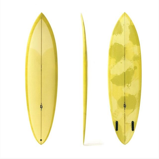 A 🍋 taste. 6&rsquo;8 Mini G jack @spoe_surfboards 
#twinlife #handmade #surfboard #ilovetwinfins