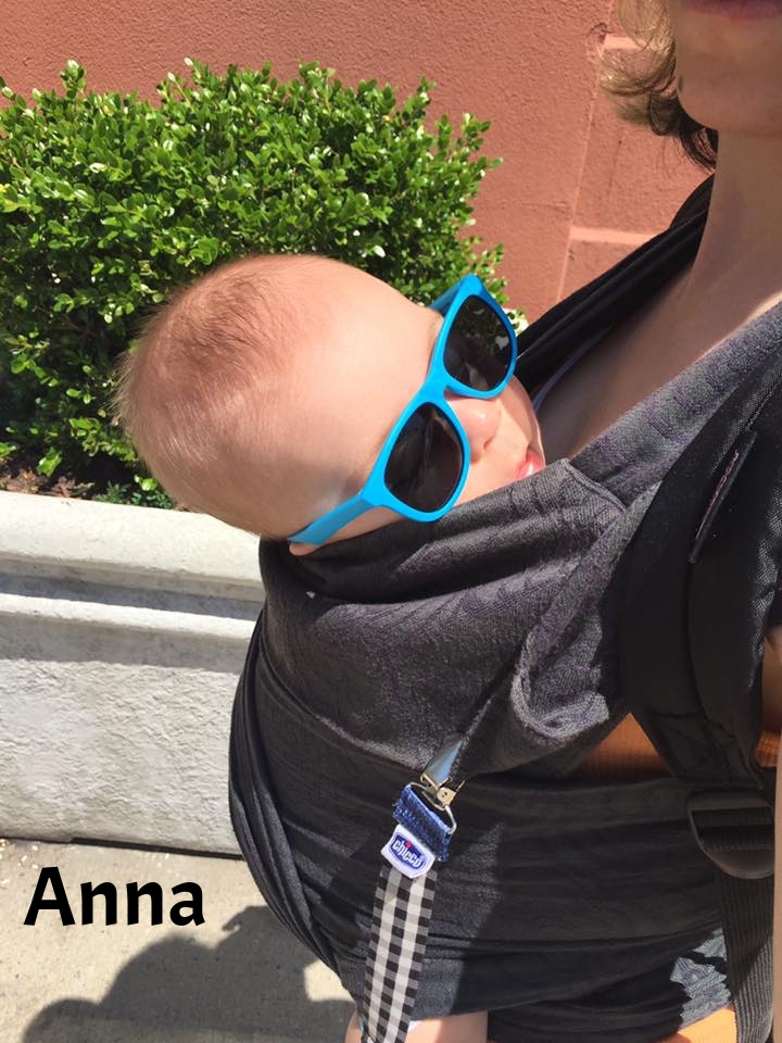 "Going to our first new mom group meeting in the Bronx! Bronx library bbtai. And first day baby wore his sunglasses. So torn between the bbtai I borrowed last month from the Bronx library and the surprisingly cool Lillebaby I have this month. Looking to buy my own bbtai now. I didn't want to return it! And as much as I dislike buckle carriers in favor of wrap styles I must admit this is not bad at all! Next up: try a shorter wrap so I can put baby in a ruck without a 3' tail wrapped around us midsummer!"