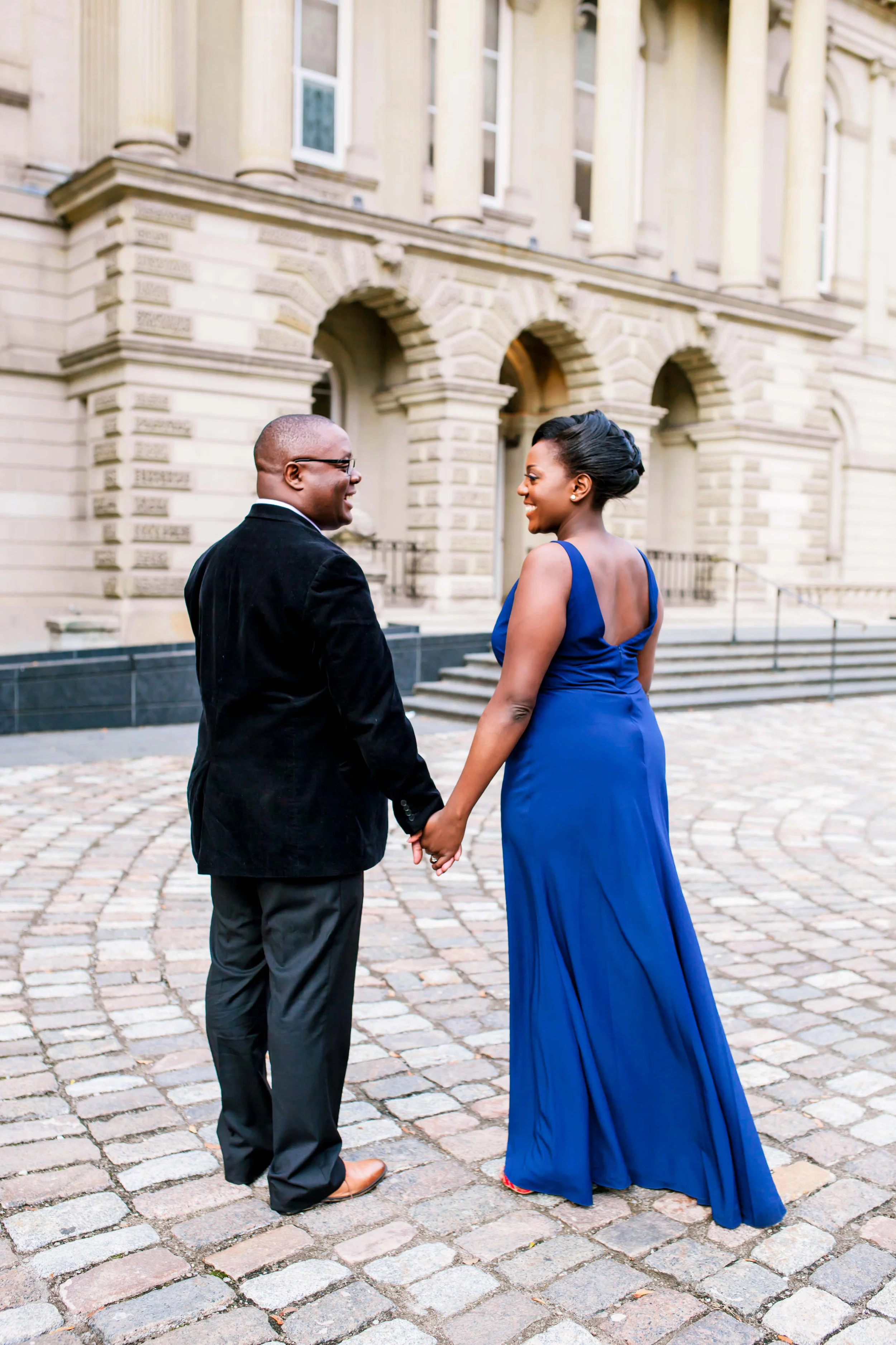 Engagement Photography Toronto Kenyan Kenya Osgoode Hall Toronto Downtown location Photographer Elegant photo ideas Ontario Canada African Black Couple
