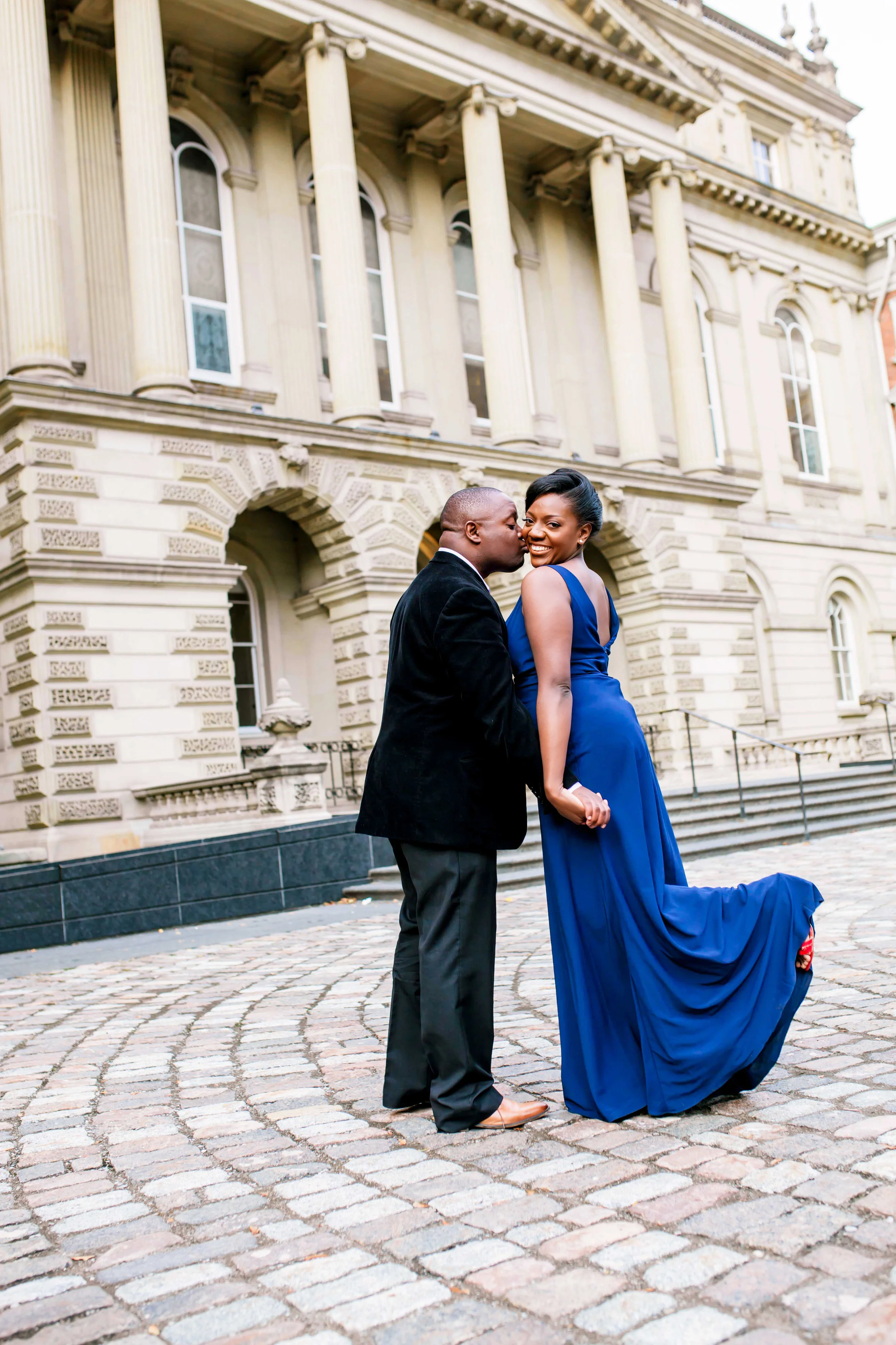 Engagement Photography Toronto Kenyan Kenya Osgoode Hall Toronto Downtown location Photographer Elegant photo ideas Ontario Canada African Black Couple