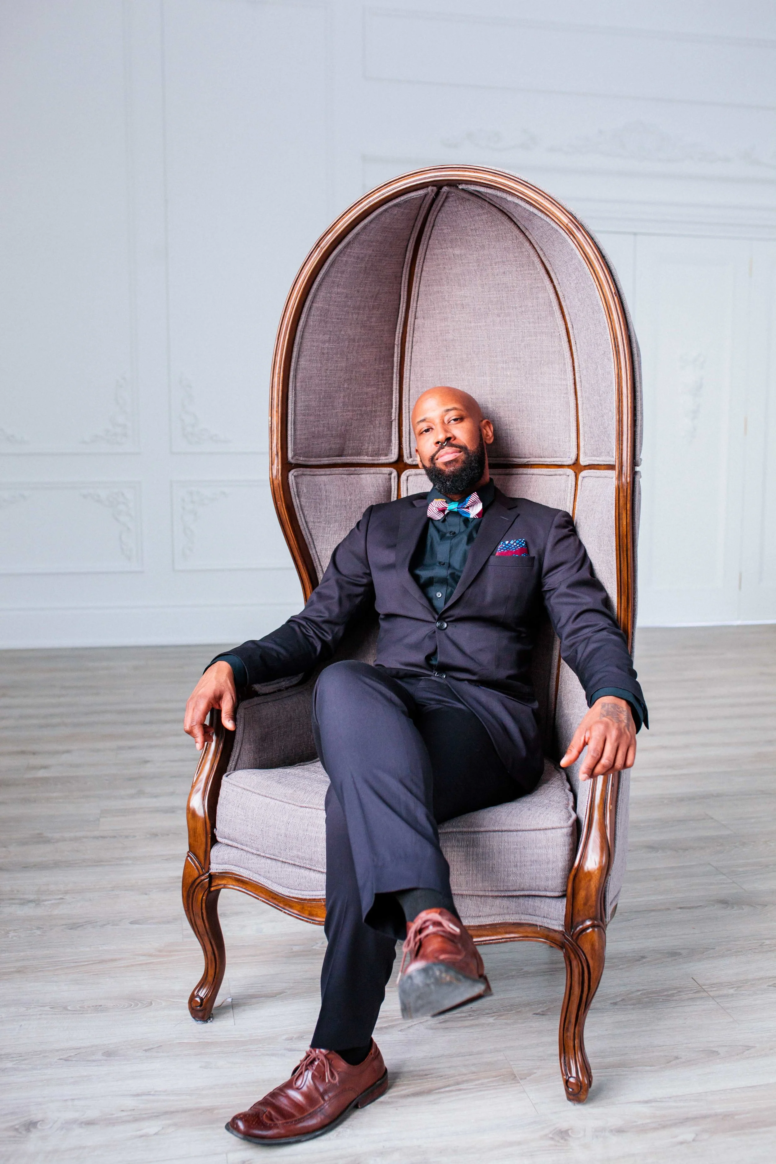 African Inspired Engagement Shoot Toronto Engagement Photographer Mint Room Studios Toronto Engagement Photography Indoors Karimah Gheddai Photography Portraits