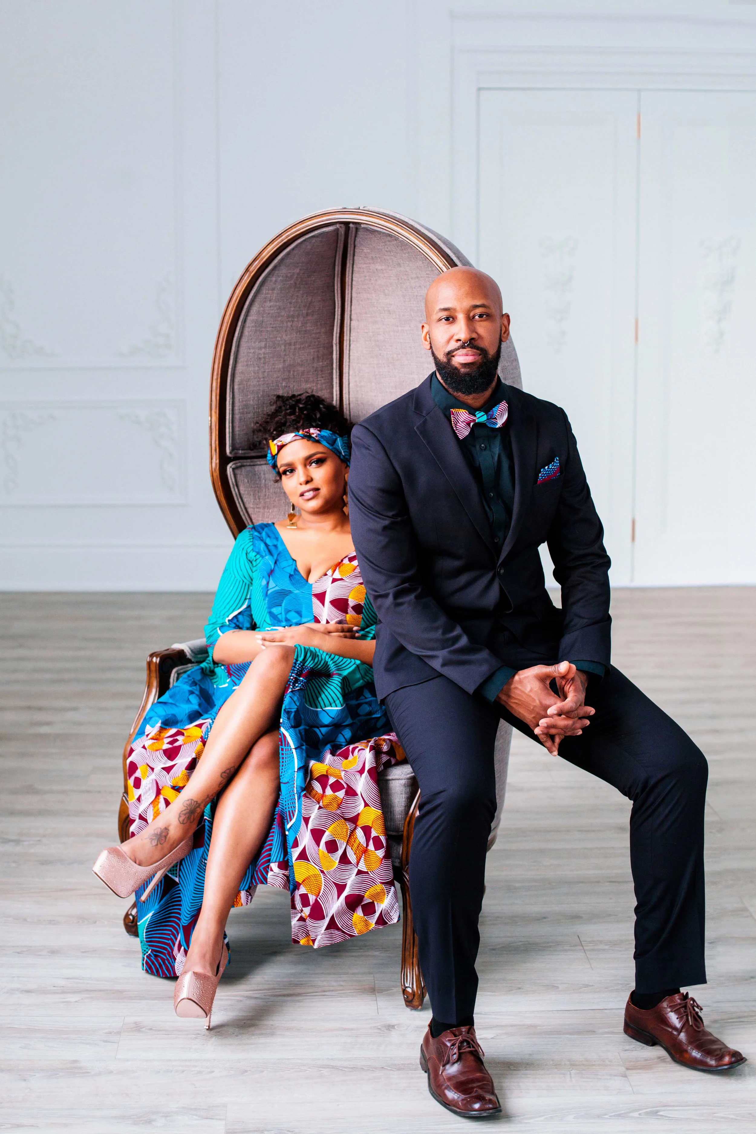 African Inspired Engagement Shoot Toronto Engagement Photographer Mint Room Studios Toronto Engagement Photography