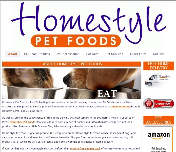 Homestyle Pet Foods Perth