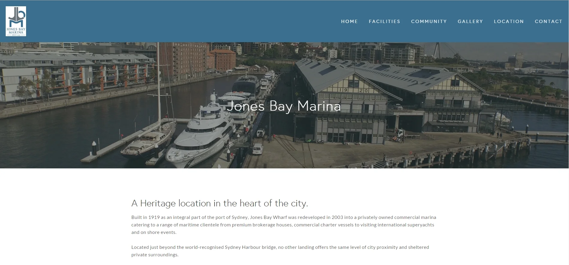 Jones Bay Marina Sydney