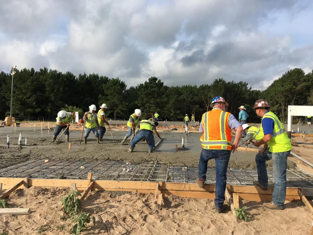 The Refuge Ranch - May 2017 First Concrete Pour All of these photographs have been approved for public sharing. The embedded GPS coordinates have been removed for security purposes.