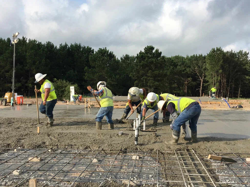 The Refuge Ranch - May 2017 First Concrete Pour All of these photographs have been approved for public sharing. The embedded GPS coordinates have been removed for security purposes.