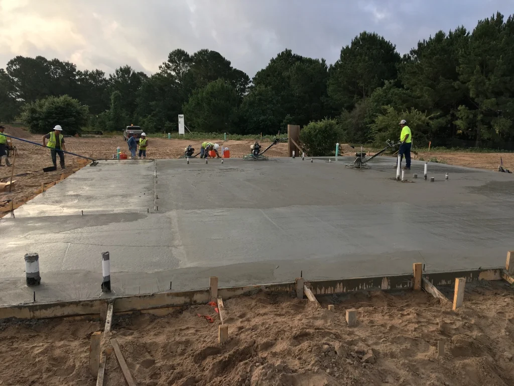The Refuge Ranch - May 2017 First Concrete Pour All of these photographs have been approved for public sharing. The embedded GPS coordinates have been removed for security purposes.