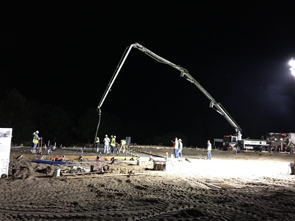 The Refuge Ranch - May 2017 First Concrete Pour All of these photographs have been approved for public sharing. The embedded GPS coordinates have been removed for security purposes.