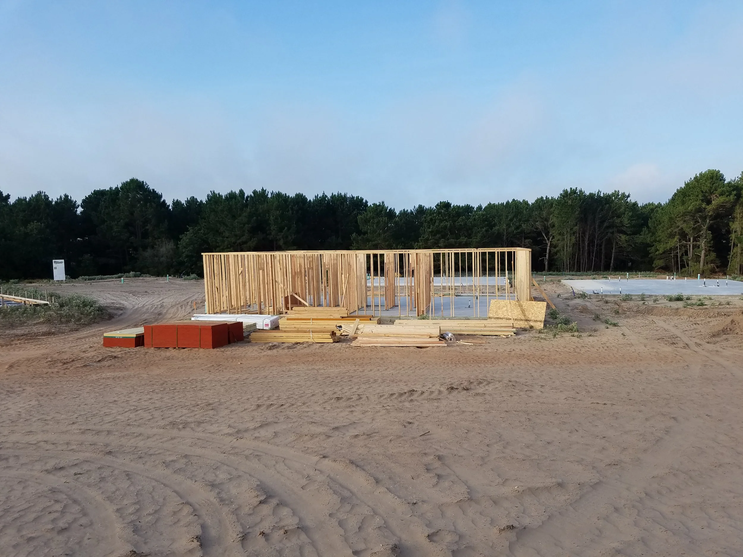 The Refuge Ranch - June 2017 First Framing All of these photographs have been approved for public sharing. The embedded GPS coordinates have been removed for security purposes.