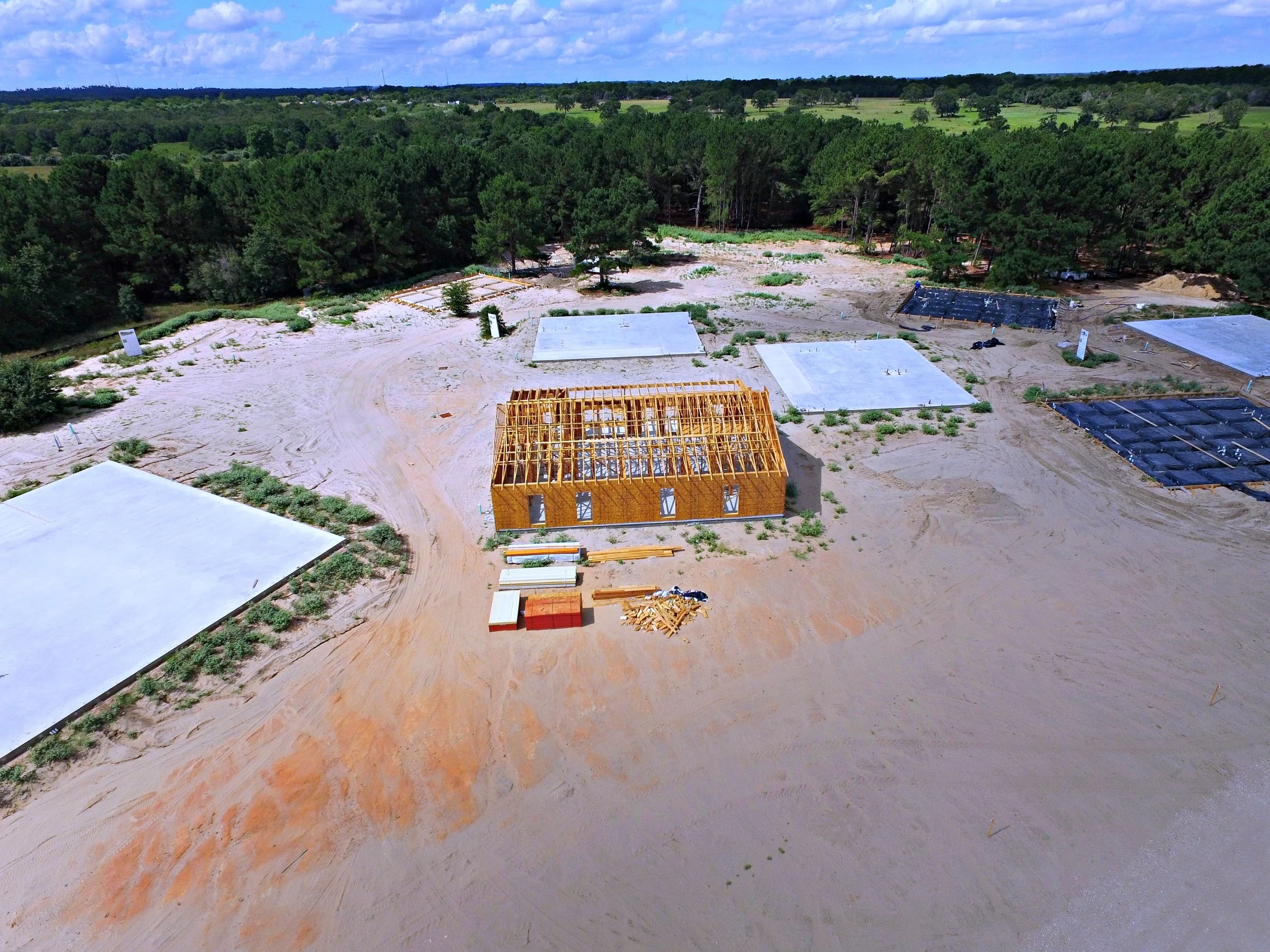 The Refuge Ranch - July 2017 More Slabs, Framing All of these photographs have been approved for public sharing. The embedded GPS coordinates have been removed for security purposes.