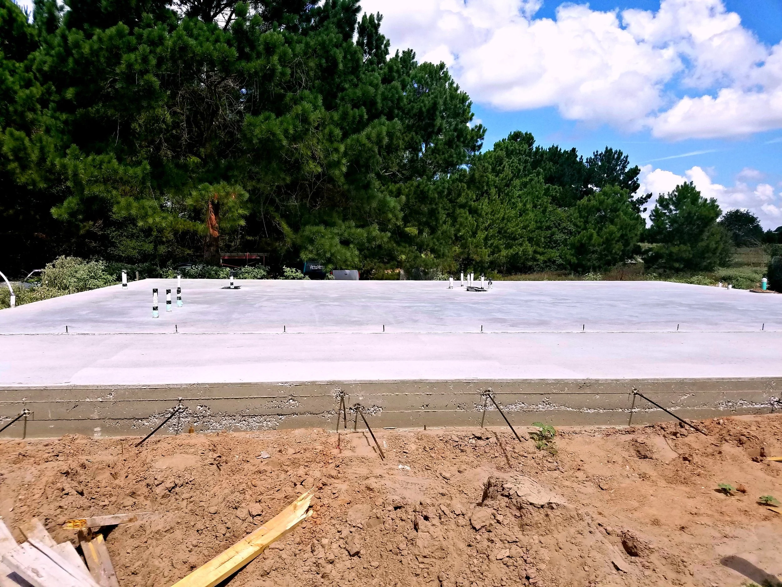 The Refuge Ranch - July 2017 More Slabs, Framing All of these photographs have been approved for public sharing. The embedded GPS coordinates have been removed for security purposes.