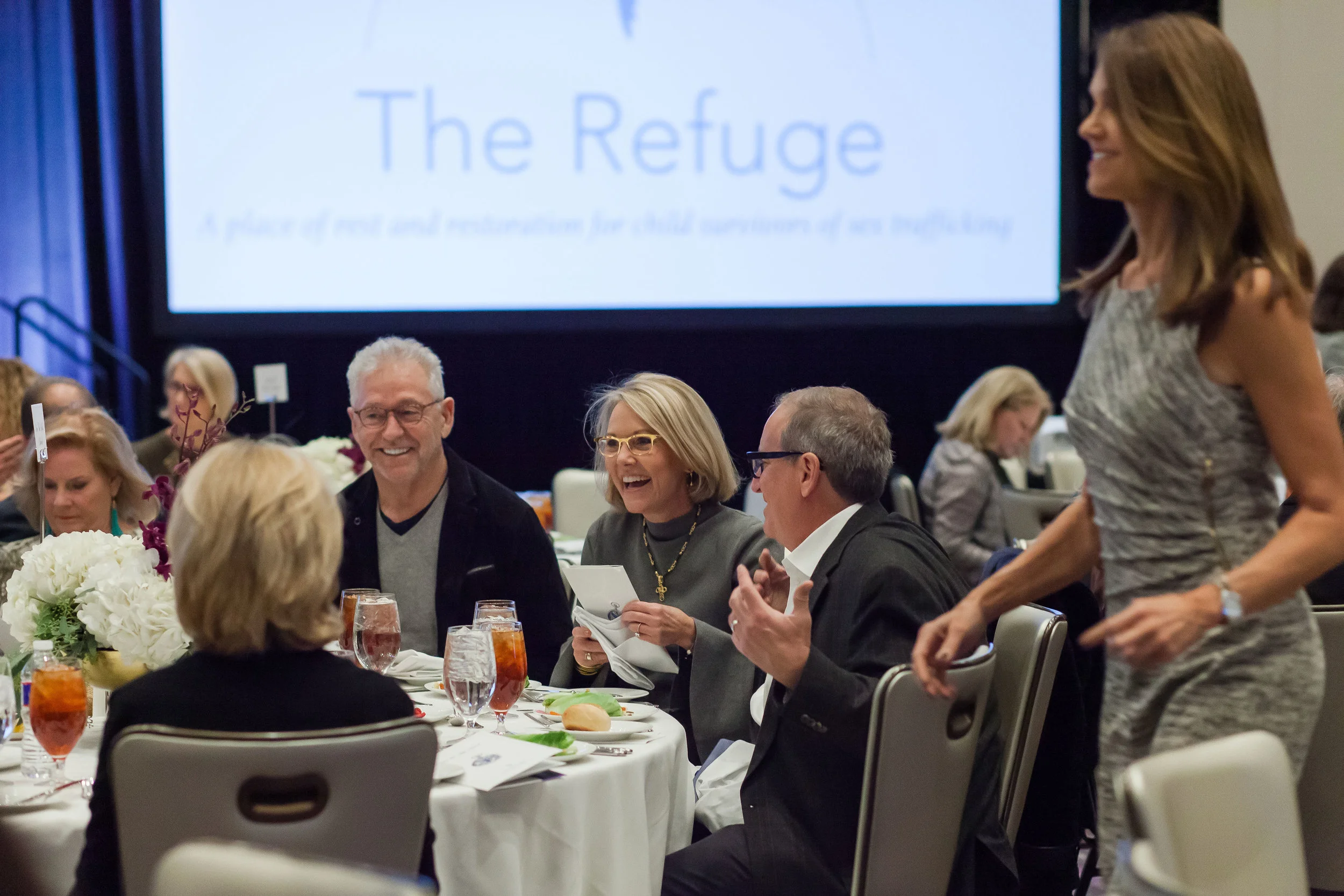 The Not On My Watch 2018 Luncheon was made possible thanks to the generous support of American Campus Communities , HPI Real Estate Services & Investments , and the Veritas Family Foundation. Photos by Amy Hicks Photography