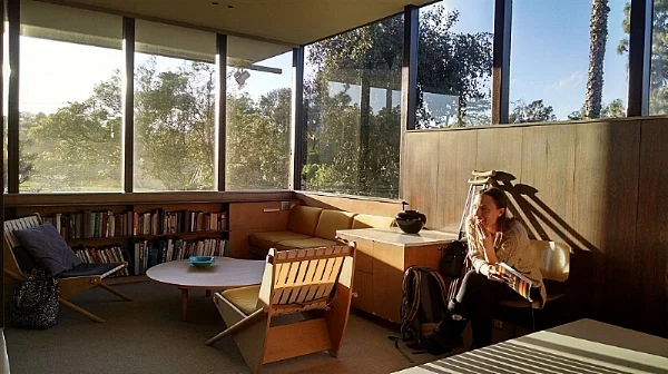 Emily Meister in rehearsal
