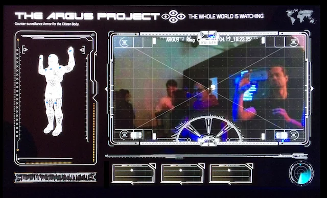The ‘eyestream’ interface that allows remote users to see through Argus’ many eyes.
