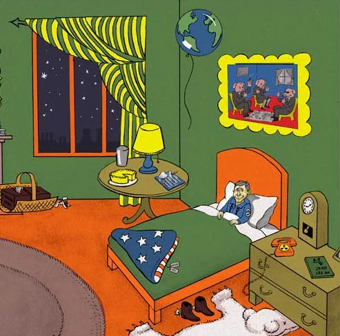 GOODNIGHT BUSHA breakout hit of 2008, and a NY Times Bestseller, get ready to say goodnight to everything we held dear! Trigger warming: Dick Cheney may appear as an old lady on a rocking chair.
