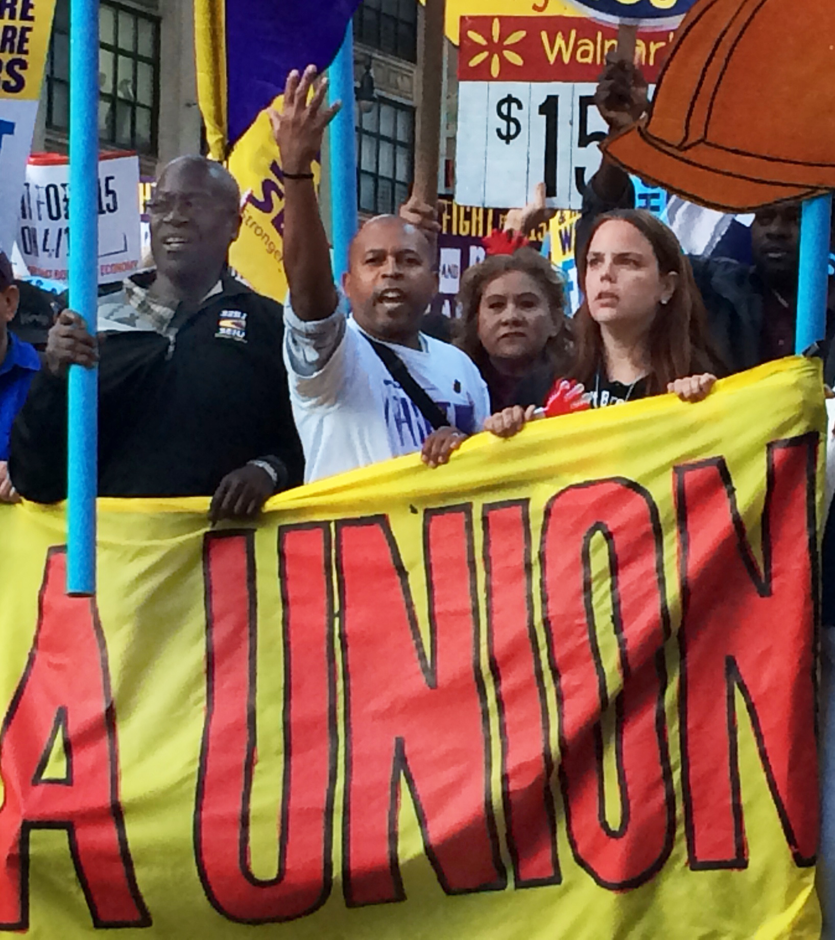 #FightFor15 Mass March and Rally