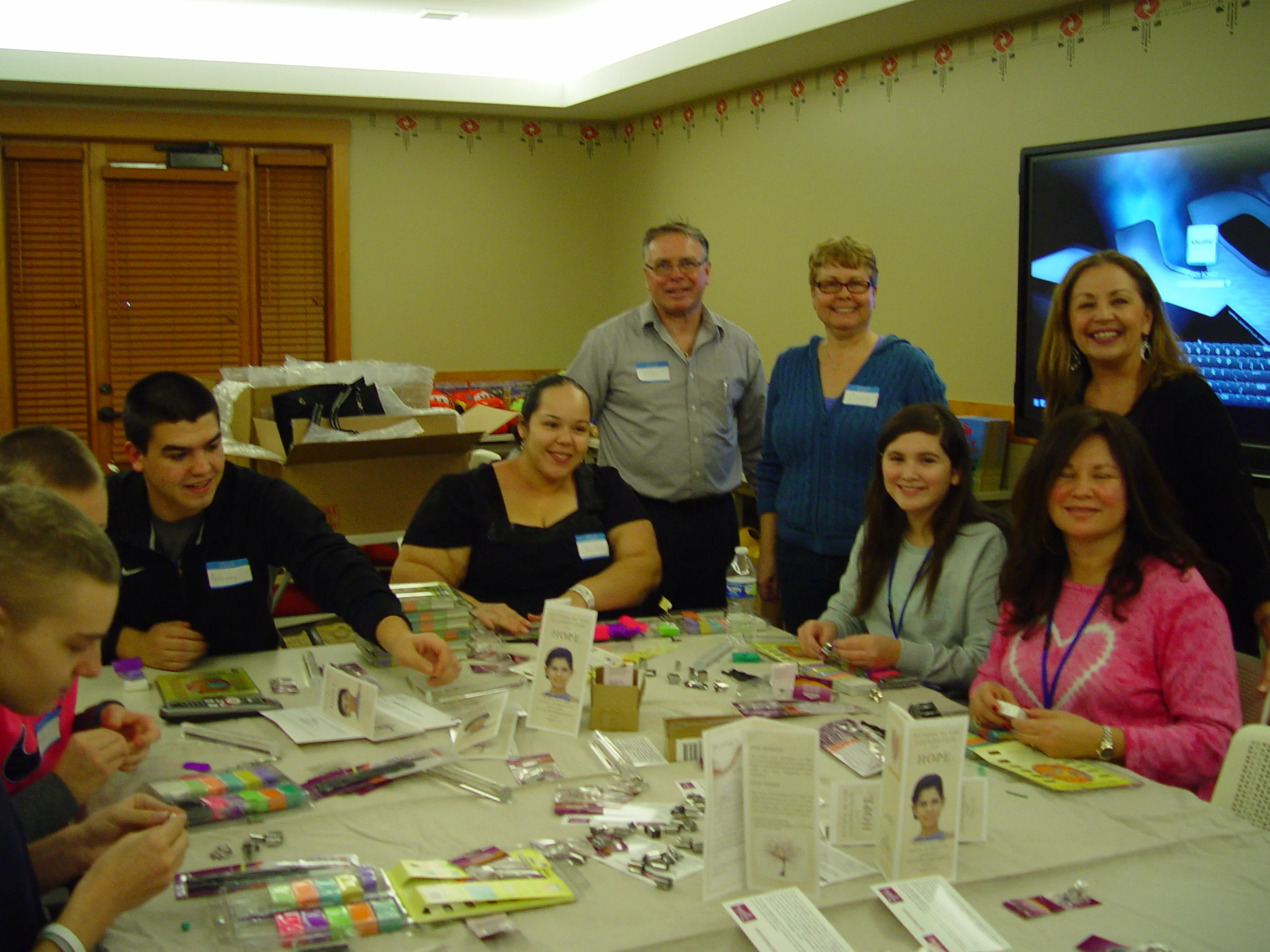 Young Patients Use Sculpey Clay at Art Night!