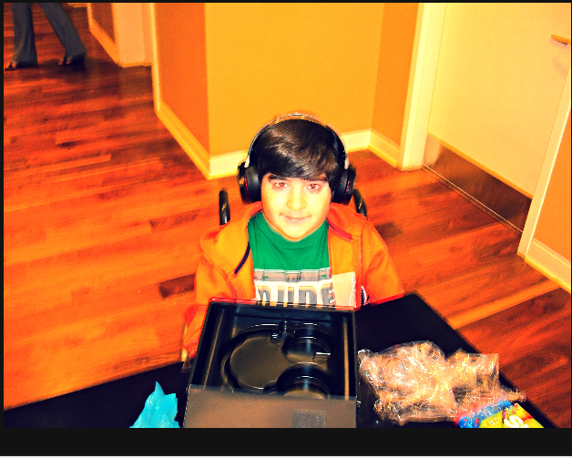 Meet Landon - Our Sony HeadPhone Recipient