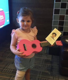 Name: Mignon Age: 3 Hometown: South Africa Gift: Ukulele Read more..