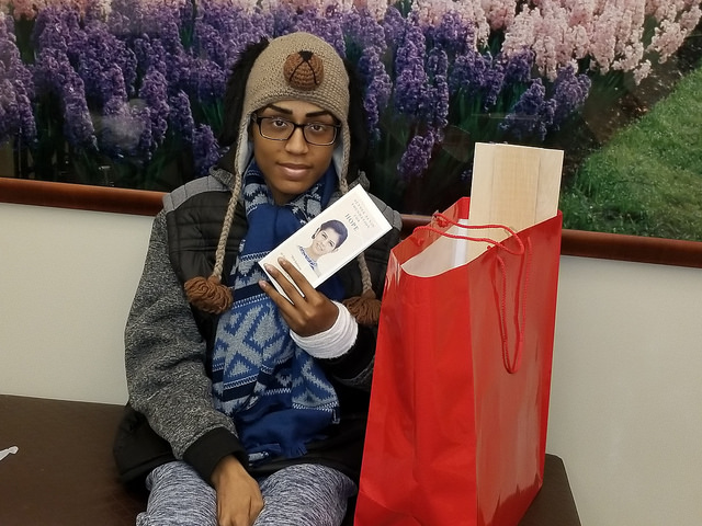 Name: Omarion Age: 15 Hometown: Calumet City, IL Gift: Art Supplies Read more..