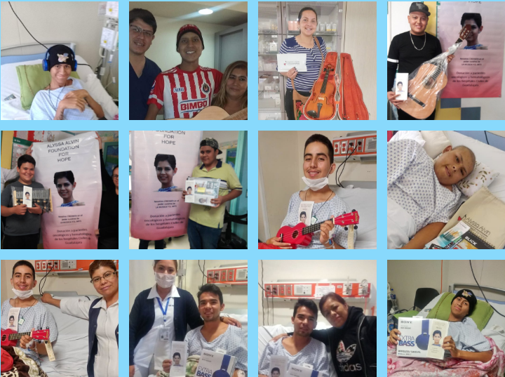 Name: Hospital Civil Fray Antonio Alcalde de Guadalajara Age: Various Hometown: Mexico Gift: Art Supplies, Guitar, Headset, Ukulele, Violin & Xylophone Read more.