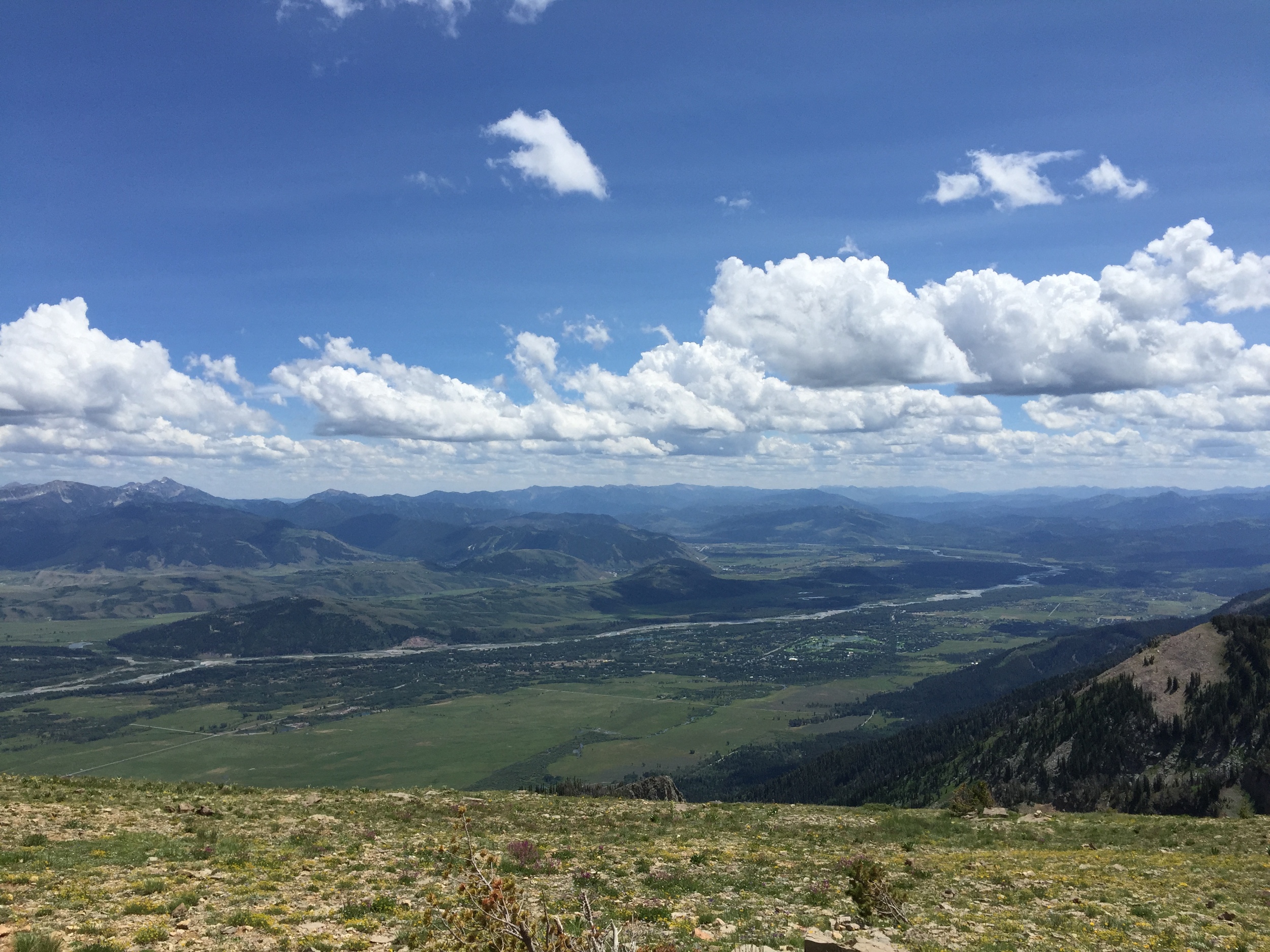 Overlooking the Snake River