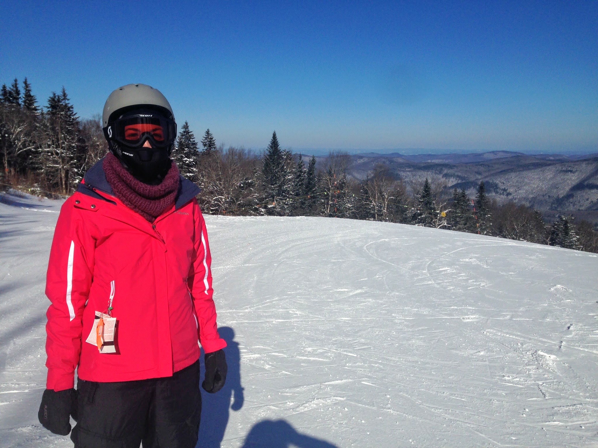 lol...I look like a poser, but I swear I'm on skis and my poles are on the ground somewhere.