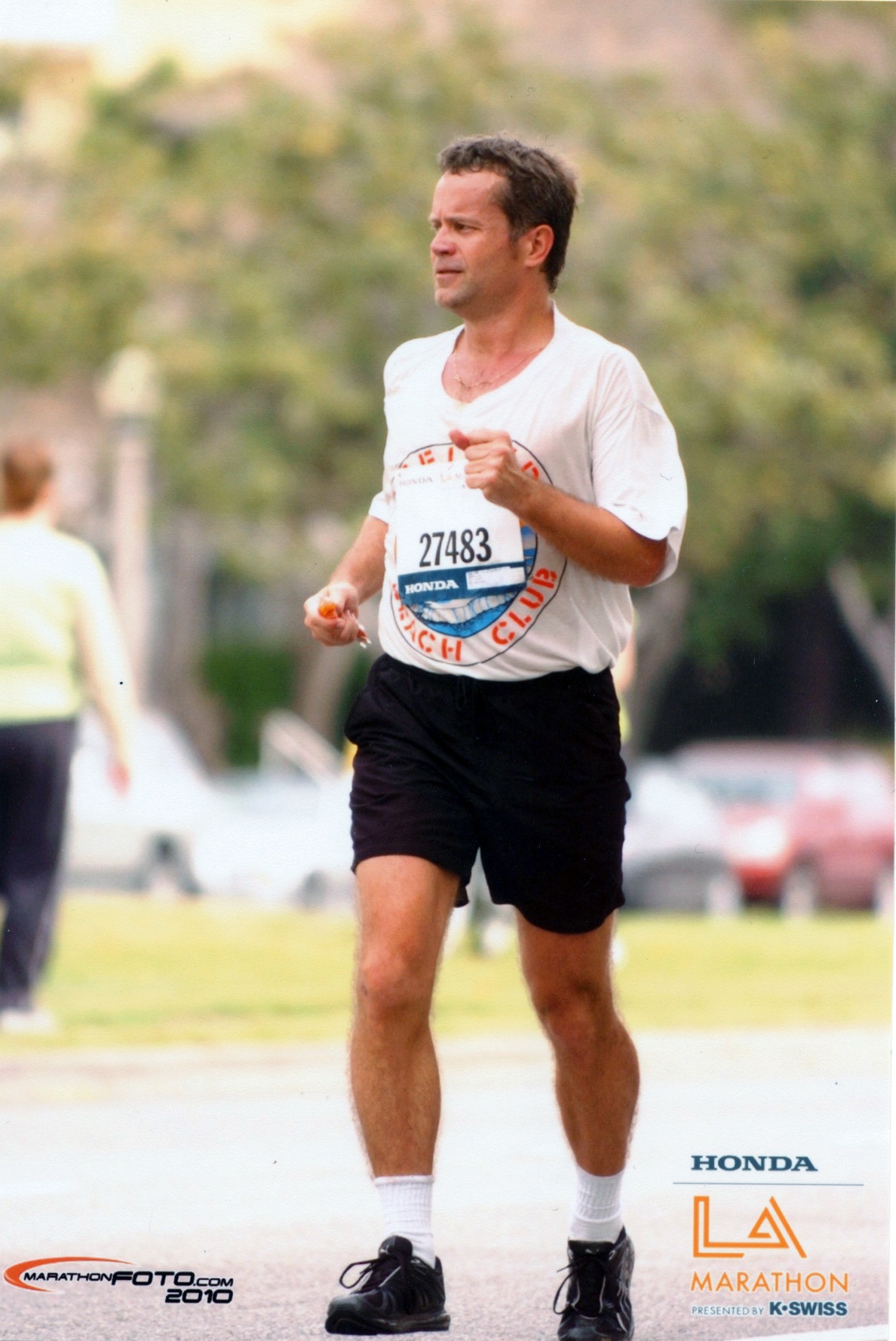 @LA Marathon in 2010.