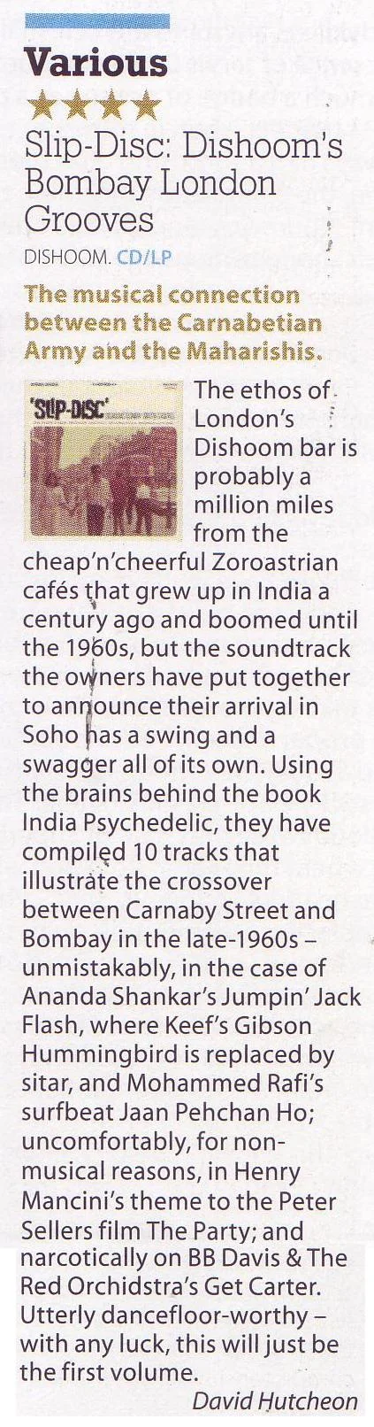 Slip Disc Dishooms Bombay Grooves Mojo January Issue 2016.JPG